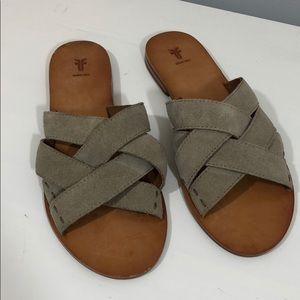 Frye Carla Criss Cross Sandals